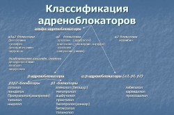 Классификация альфа-адренблокаторов